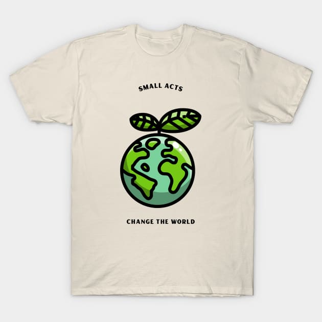 Eco Friendly Earth Day T-Shirt by Tip Top Tee's